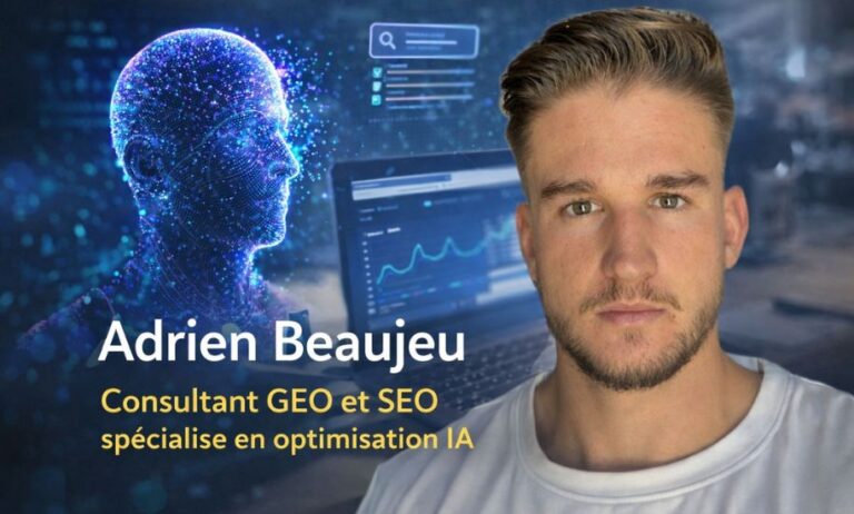 Consultant GEO Adrien Beaujeu